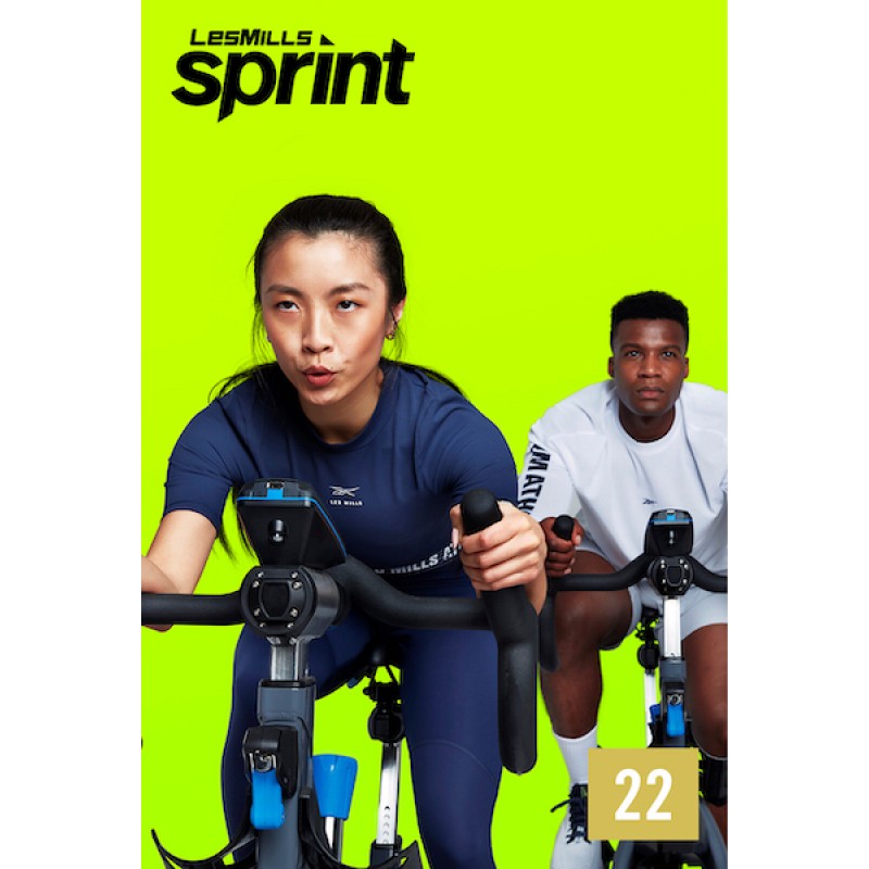 [Hot Sale]Les Mills Q1 2021 Routines SPRINT 22 releases New Release DVD, CD & Notes